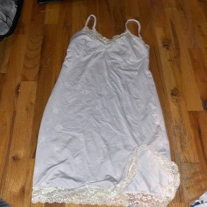 Floral dress with lace trim size small